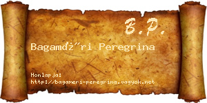 Bagaméri Peregrina névjegykártya